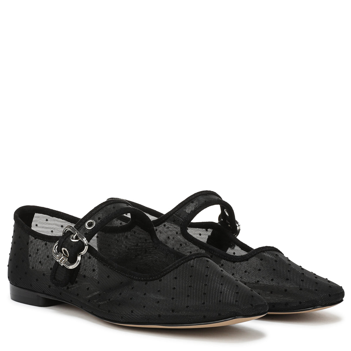 Michaela Mesh Mary Jane Flat