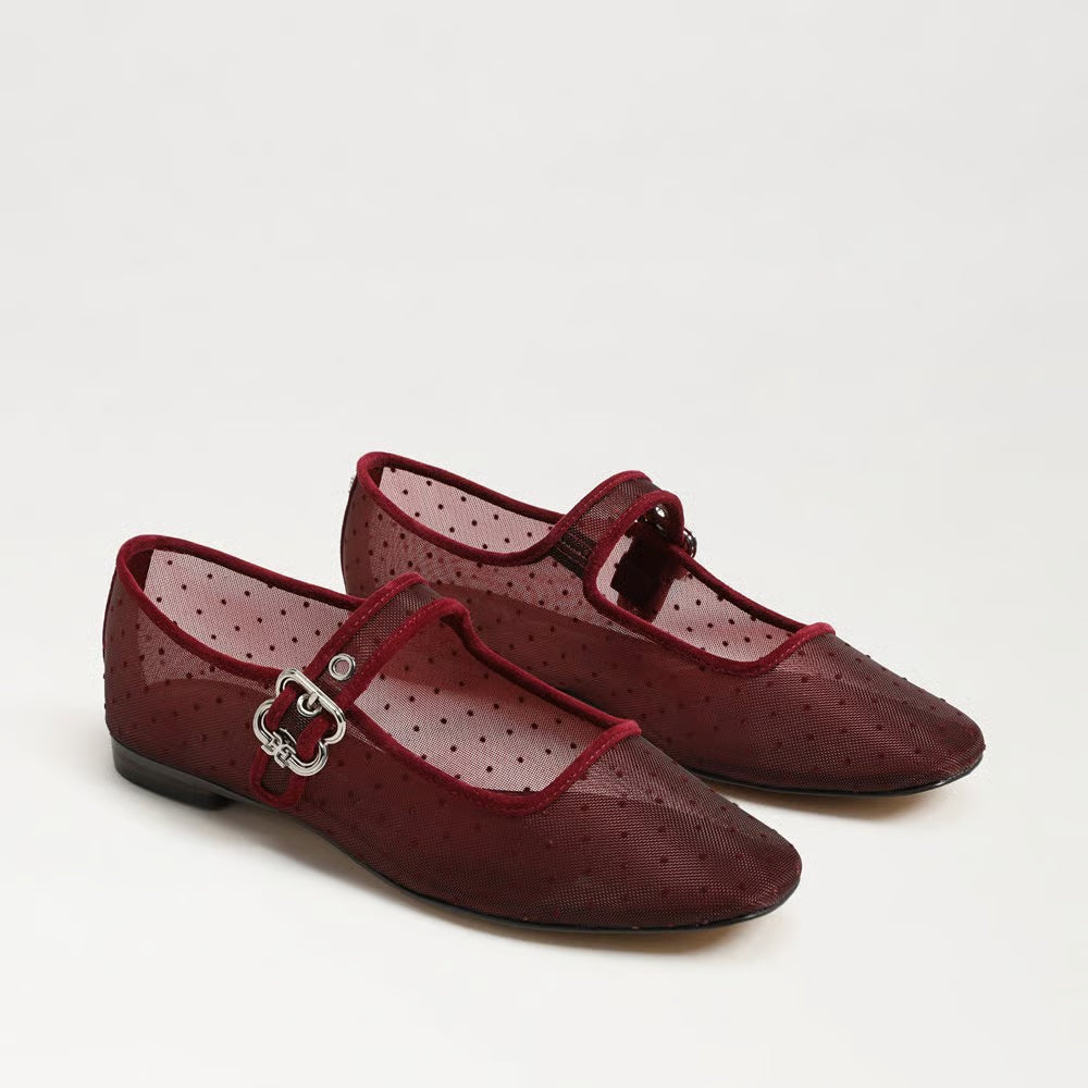 Michaela Mesh Mary Jane Flat