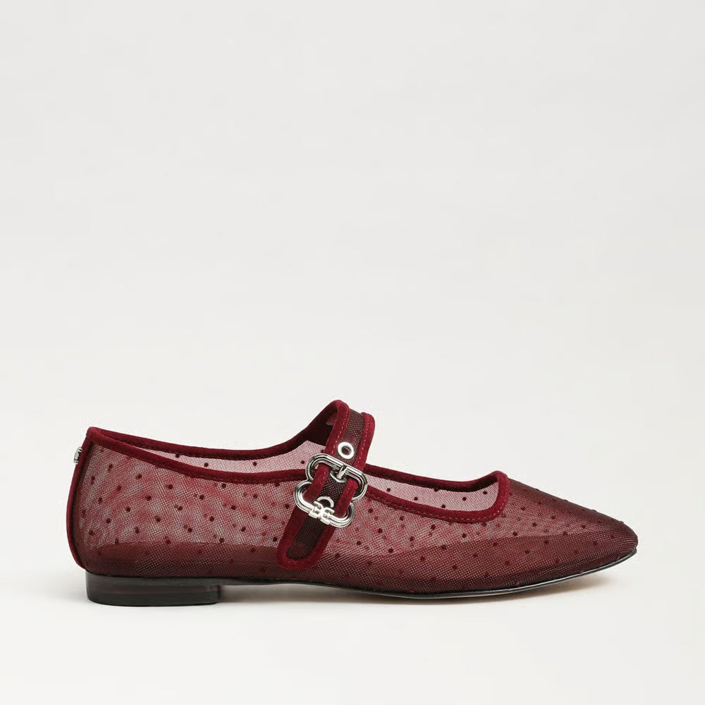 Michaela Mesh Mary Jane Flat