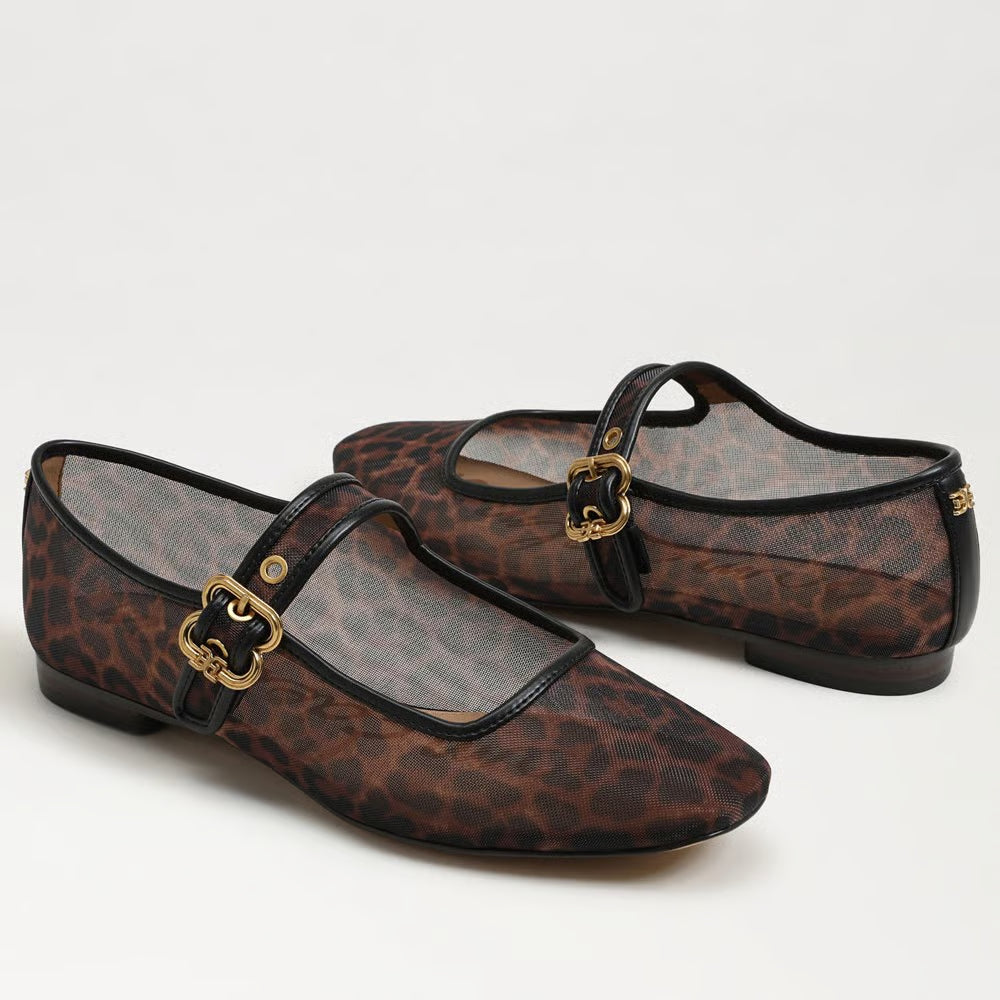 Michaela Mesh Mary Jane Flat